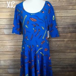 XL LuLaRoe Nicole Dress New